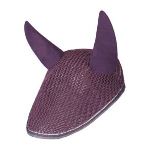 Horze Adepto Ear Net (FULL, blackcurrant purple)