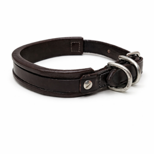 HKM Dog collar for jewel letters, brown (40 cm)