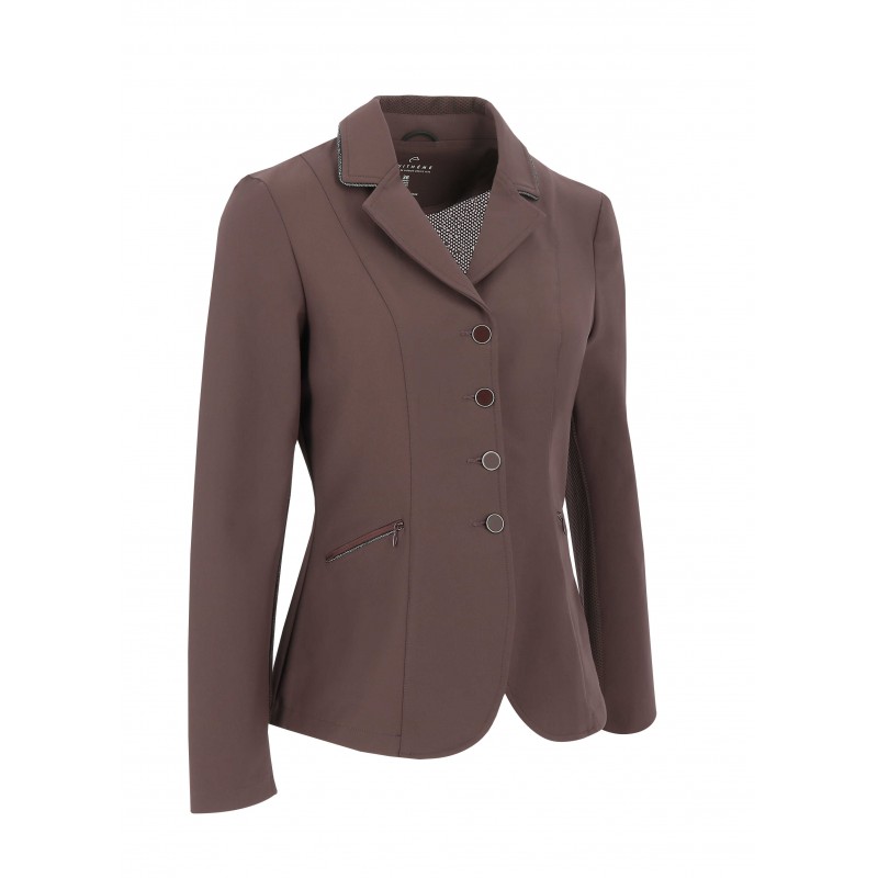 EQUITHÈME Burgundy women show Jacket – Oliva (40,42,44)