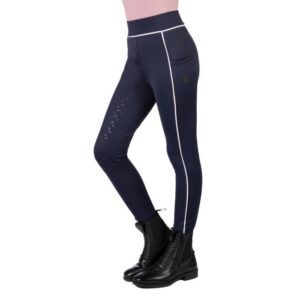 HKM Riding leggings -Maui- silicone full seat