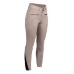 HKM Riding breeches -Pearl City- silicone full seat - Image 9