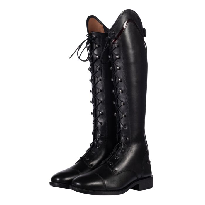 HKM Leather riding boots -Glam Lace Kids-