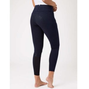 HORZE Navy Daniela Women's Silicone Full Seat Breeches