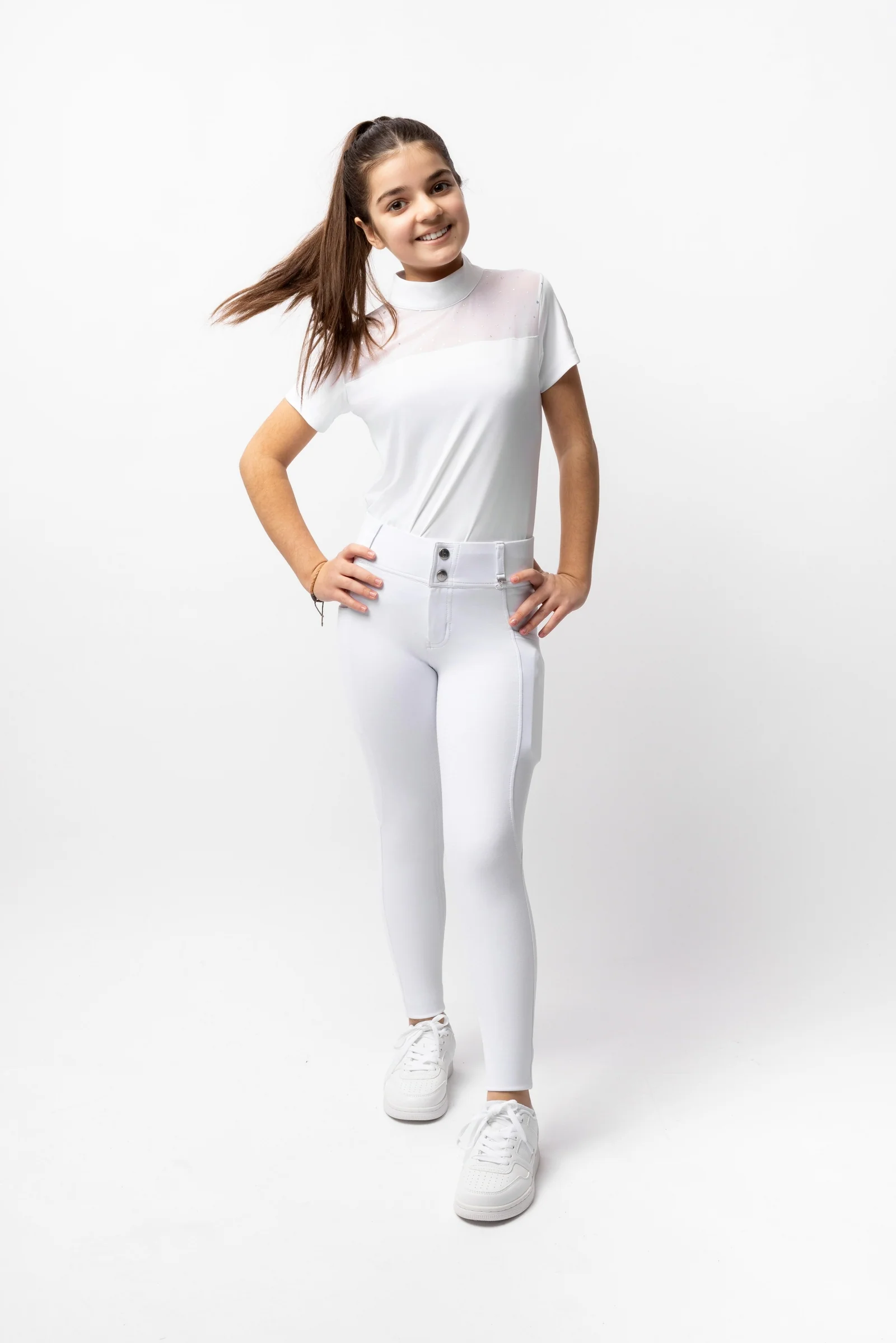Horze Mira Kids´ Full Grip Breeches