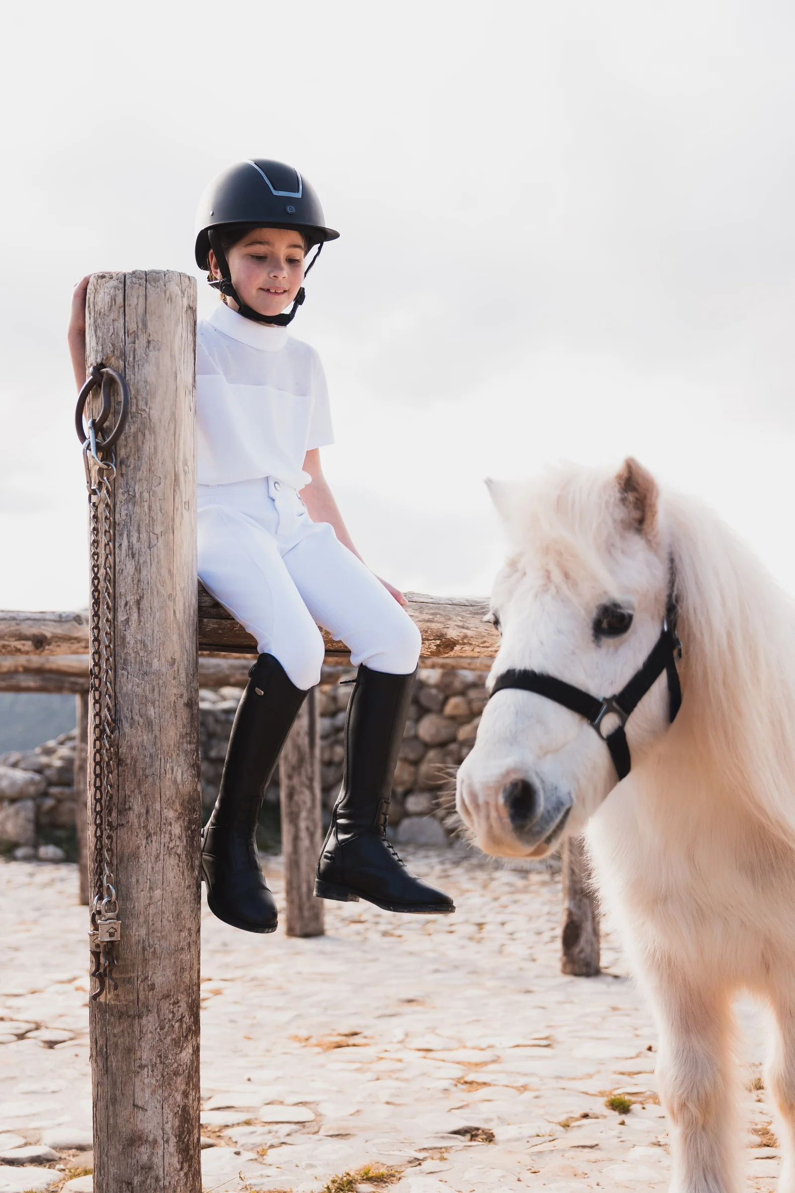 Horze Mira Kids´ Full Grip Breeches - Image 5