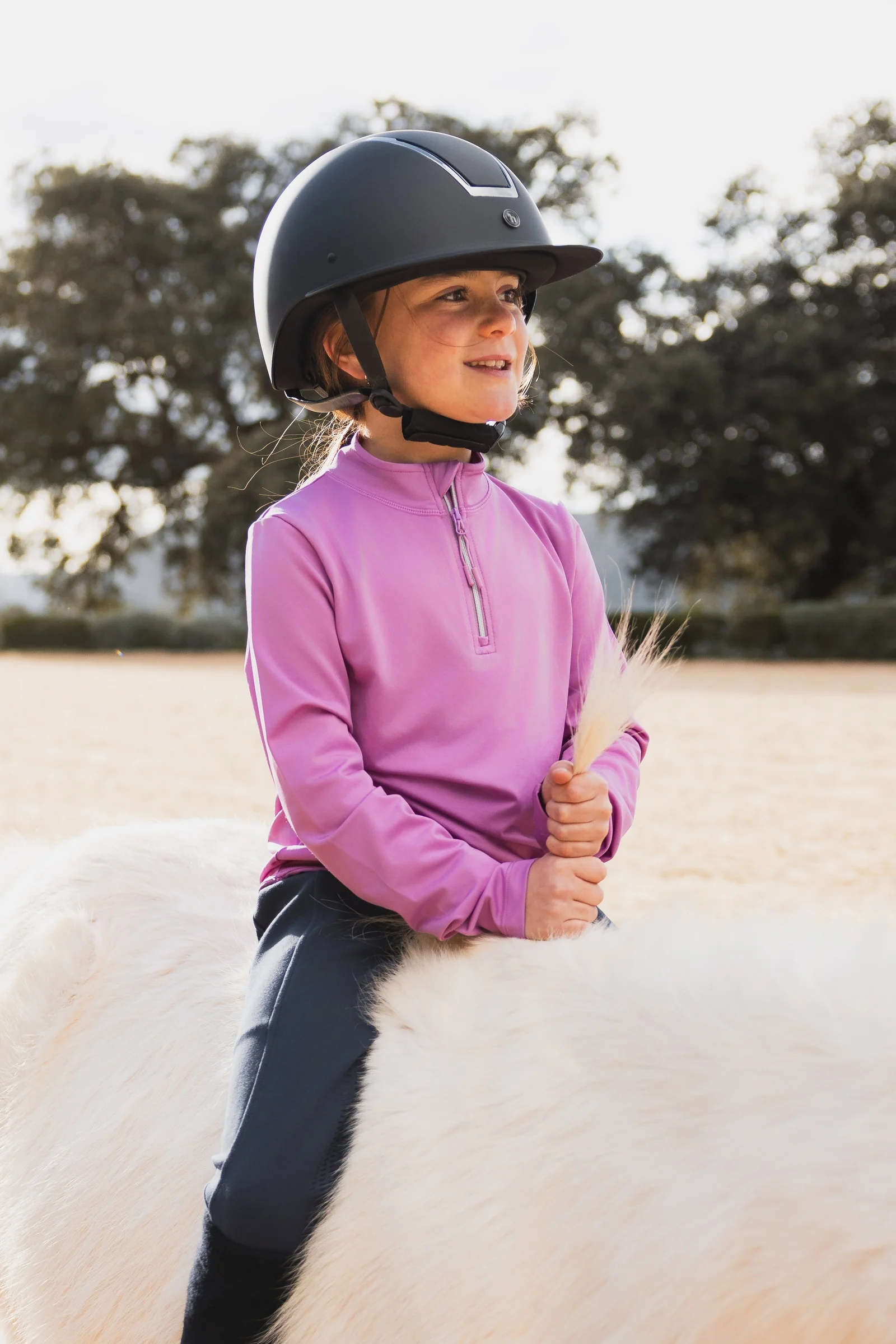 Horze Mira Kids´ Full Grip Breeches - Image 13