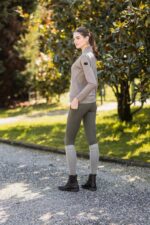 Janine Women's Seamless Full Grip Tights with phone Pocket - Image 16