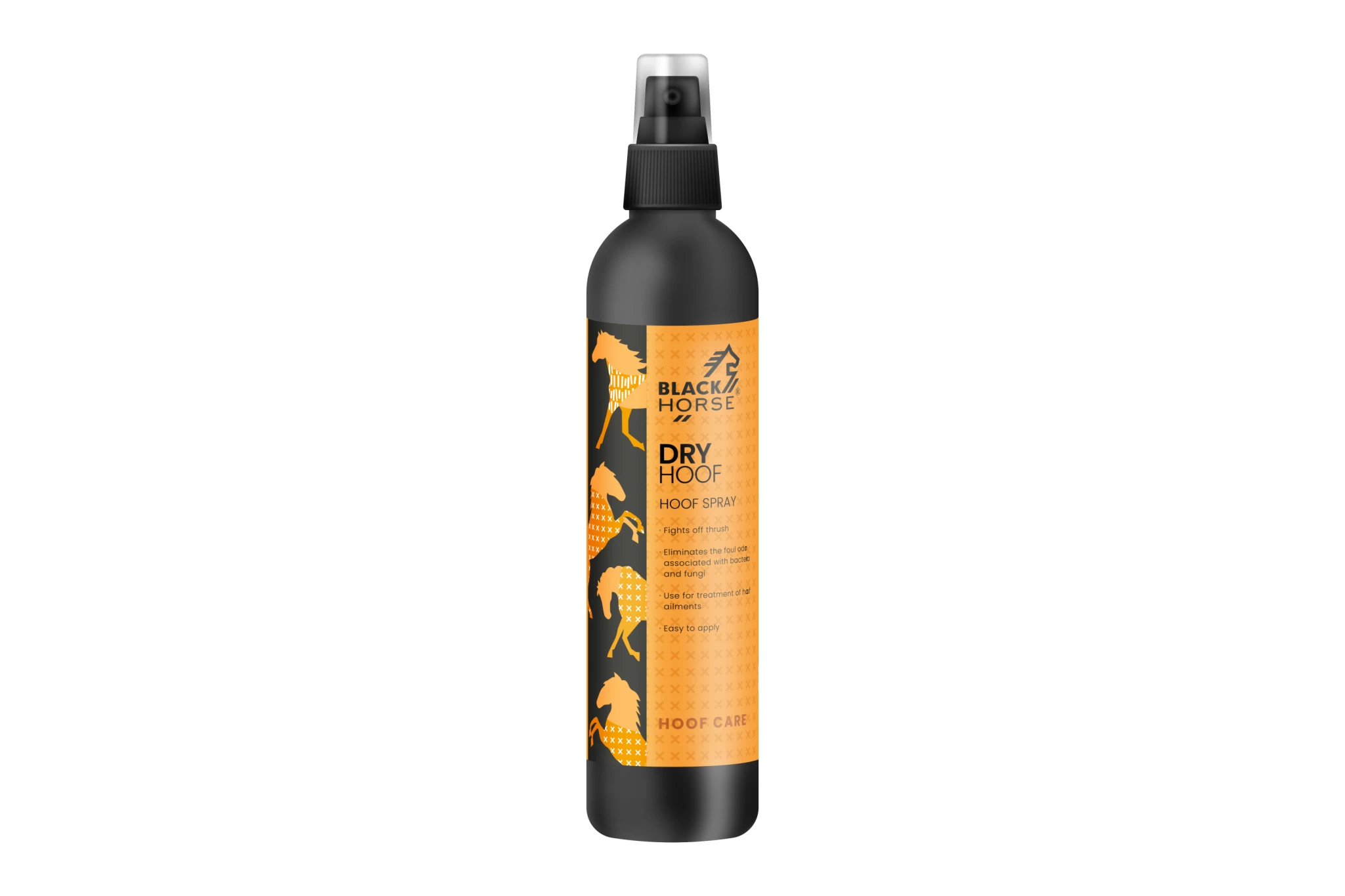 BLACK HORSE DRY HOOF spray 250 ml.