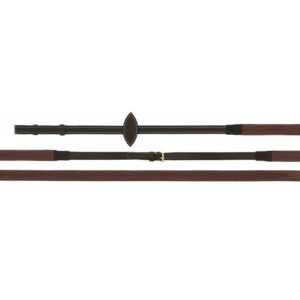 Norton Pro Rubber Reins - EK-Oiled Leather