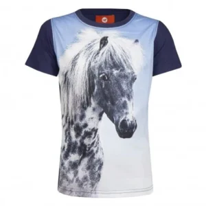 RED HORSE T-shirt HORSY (116 cm), navy